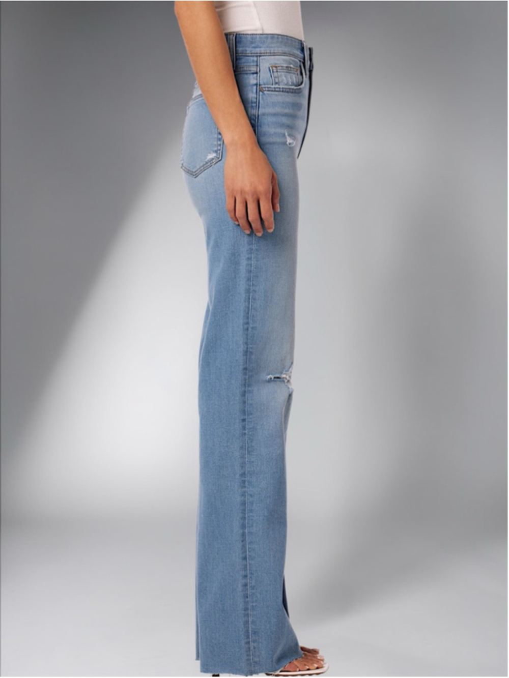 Joe’s Jeans High Rise Wide Leg Jeans – Eris Wash – Size 27 - Picture 4 of 10
